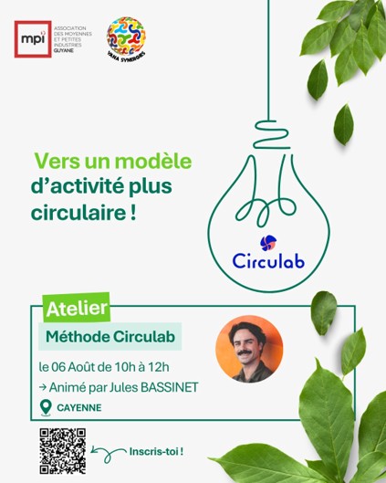 Logo Invitation à un atelier de découverte de la méthode Circulab